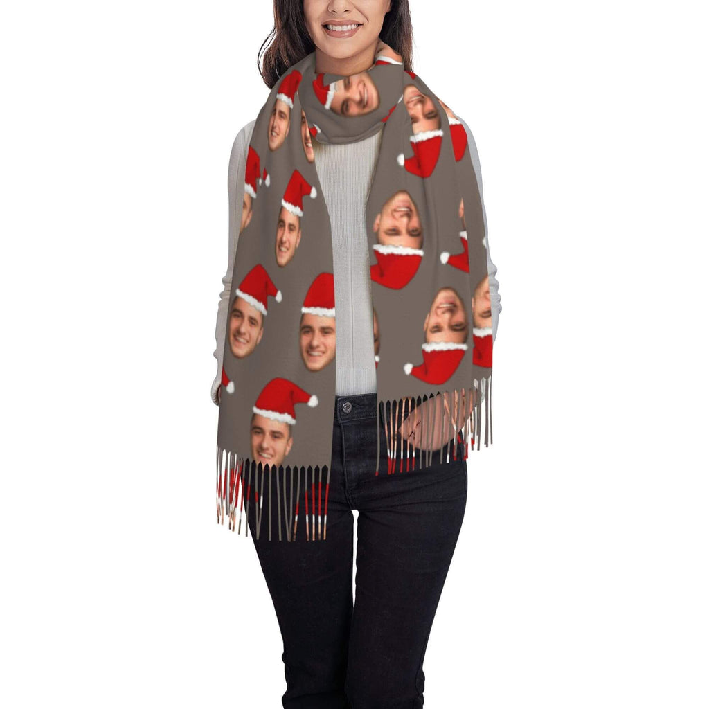 custom photo scarf