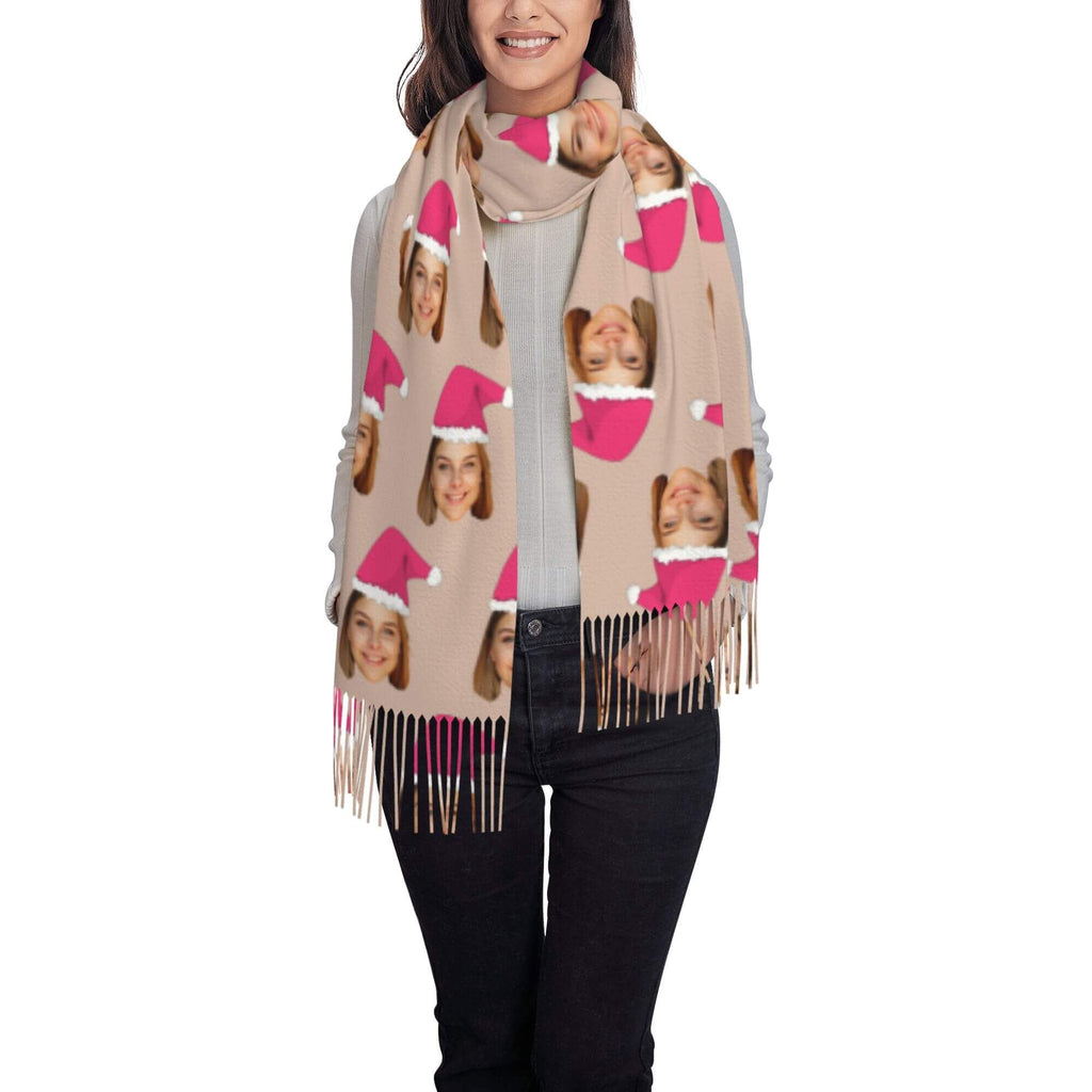 custom photo scarf