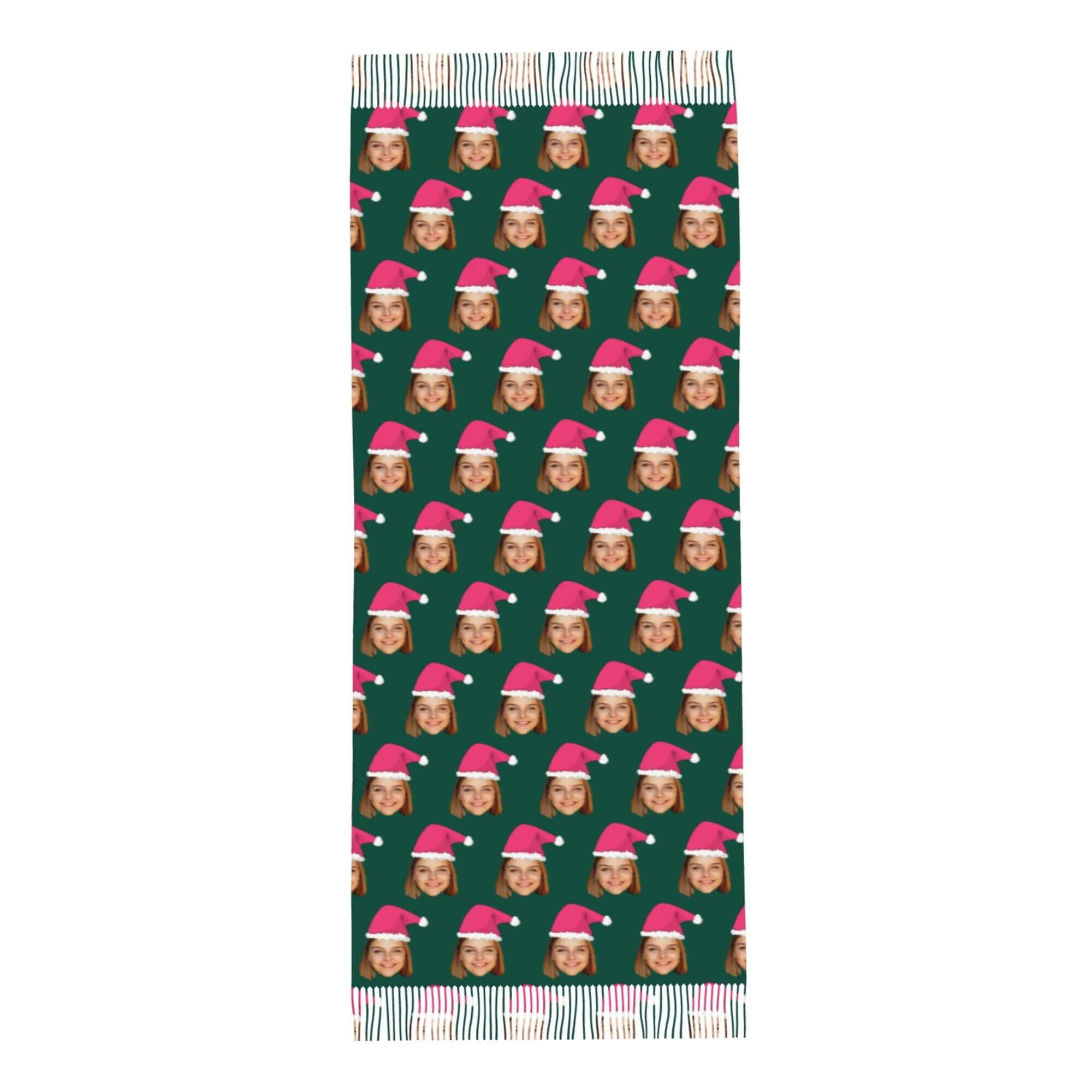 custom photo scarf