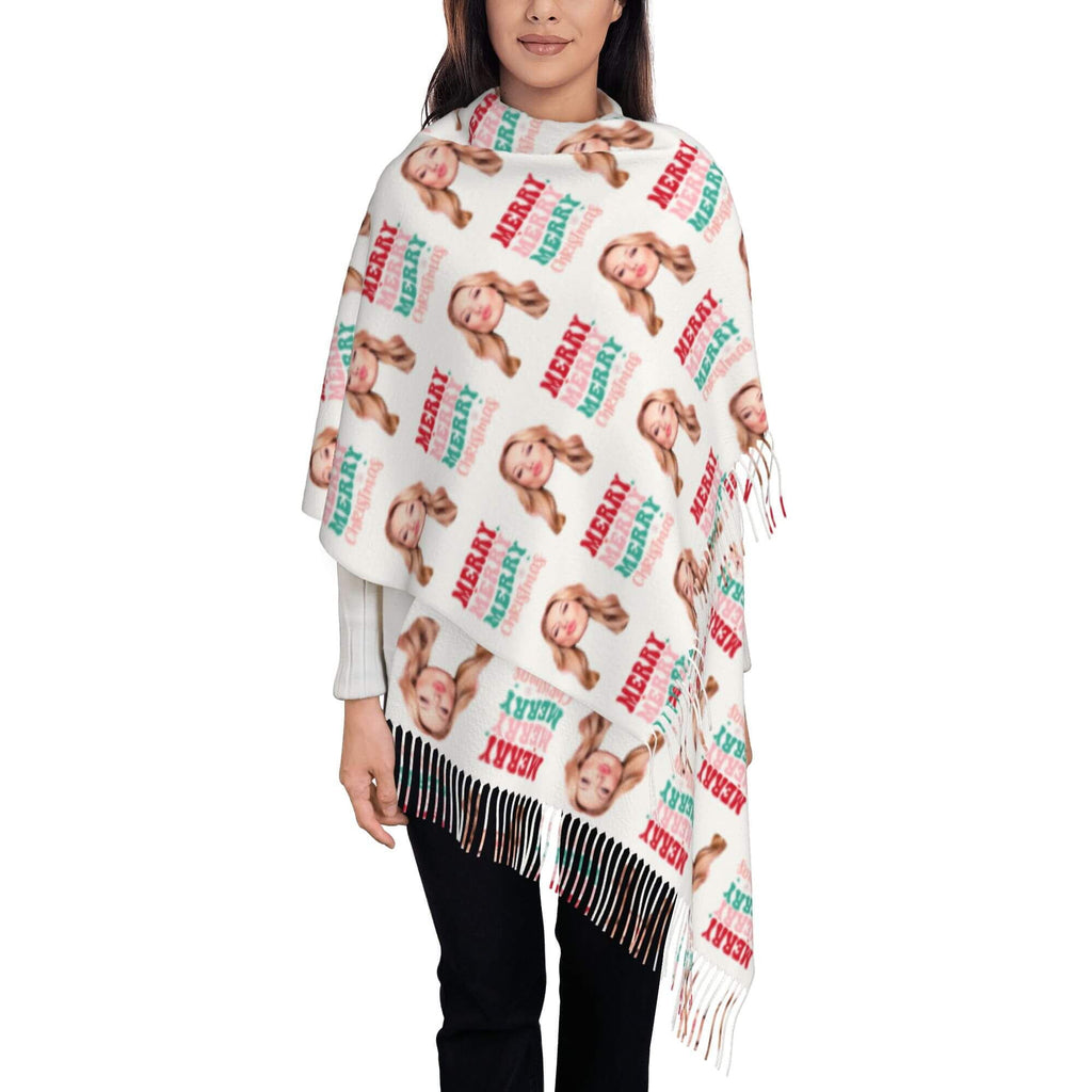 custom photo scarf