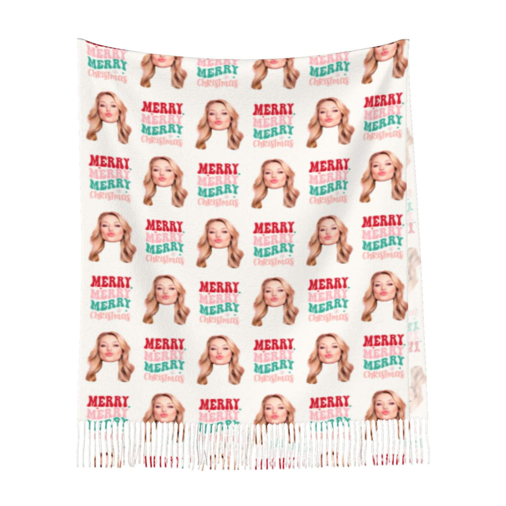 custom photo scarf