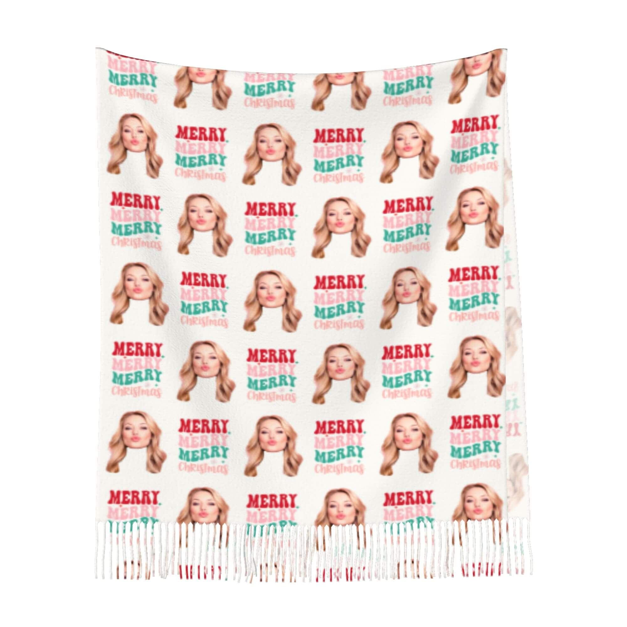 custom photo scarf