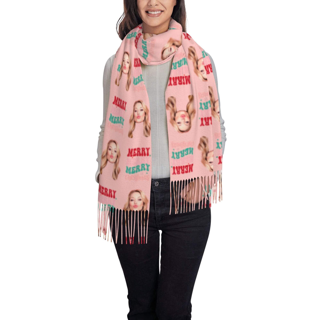 custom photo scarf