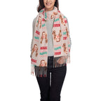 custom photo scarf