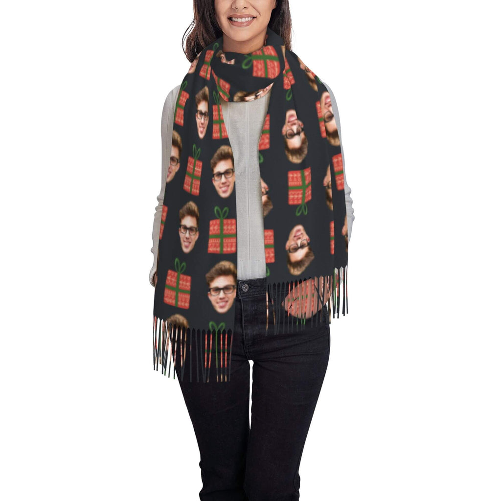 custom photo scarf