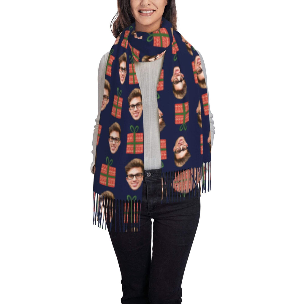 custom photo scarf