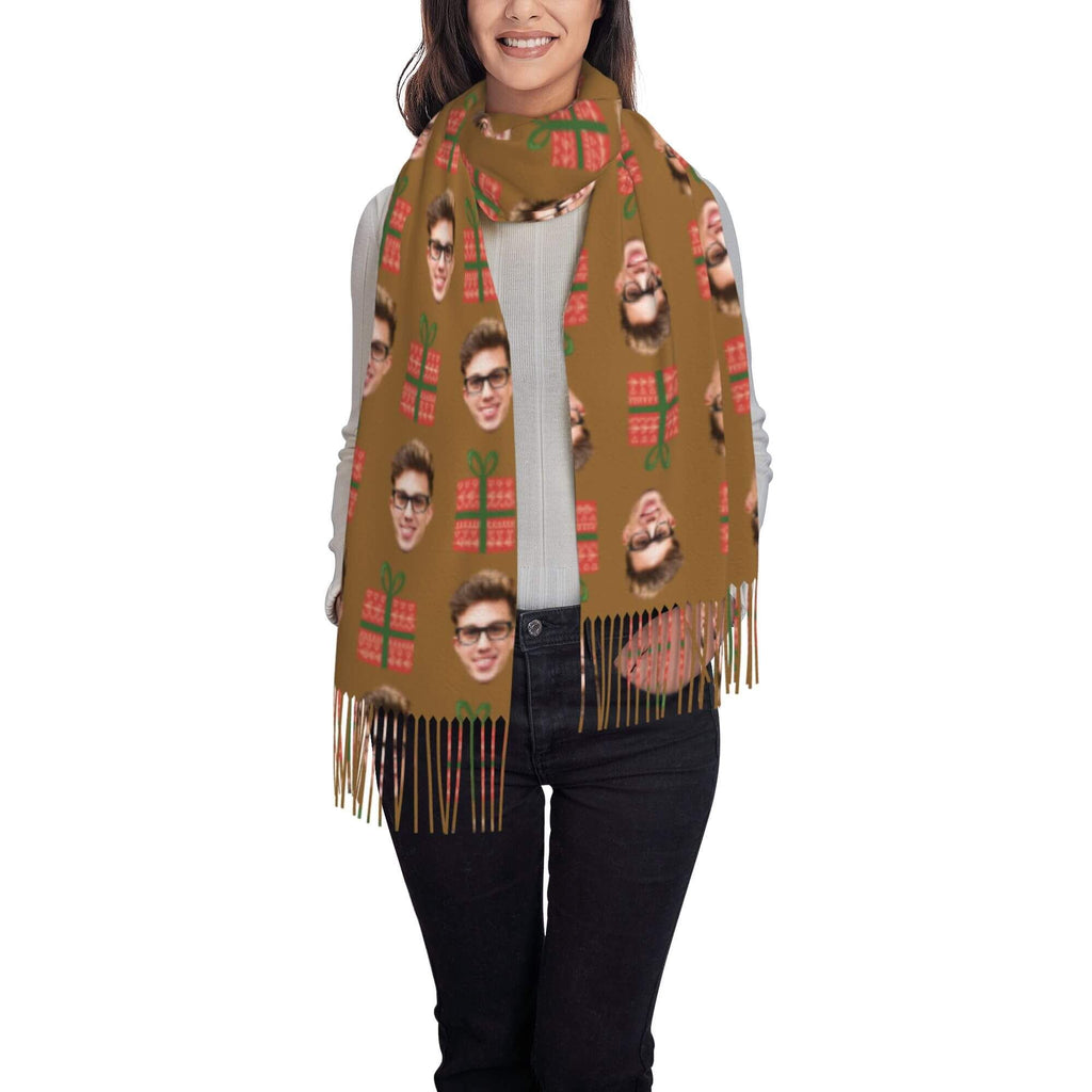 custom photo scarf