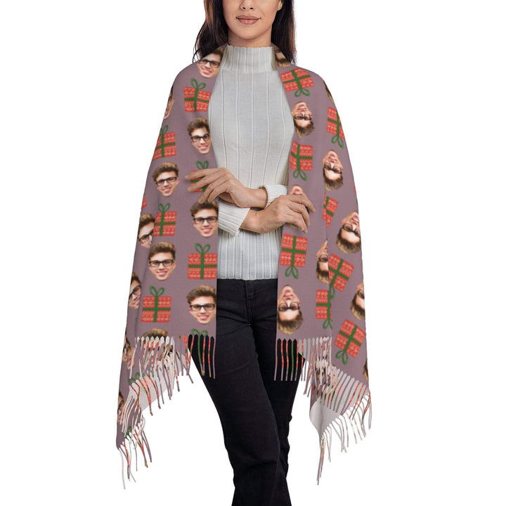 custom photo scarf