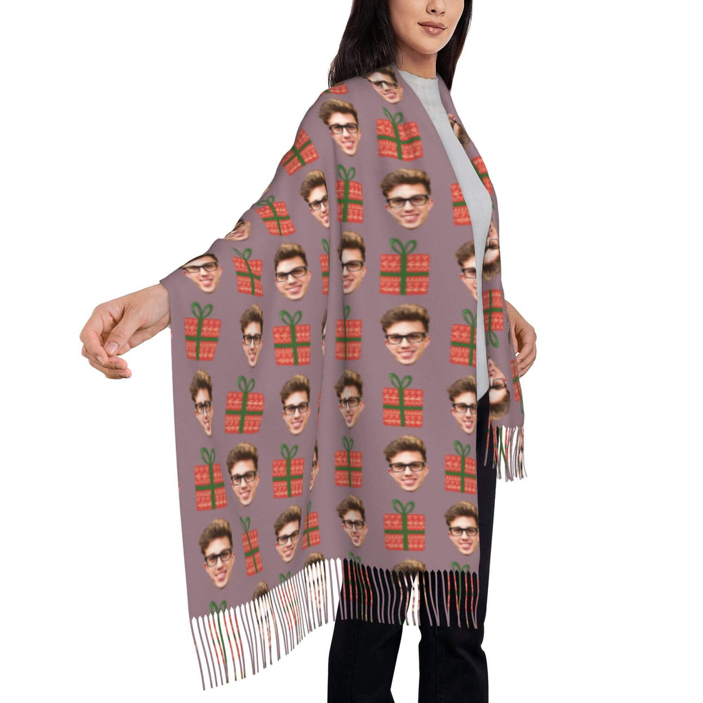 custom photo scarf