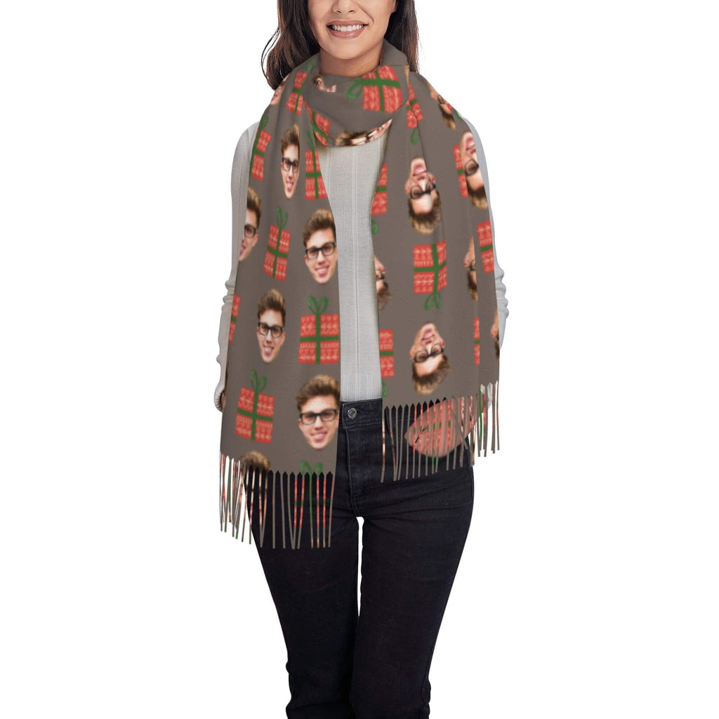 custom photo scarf