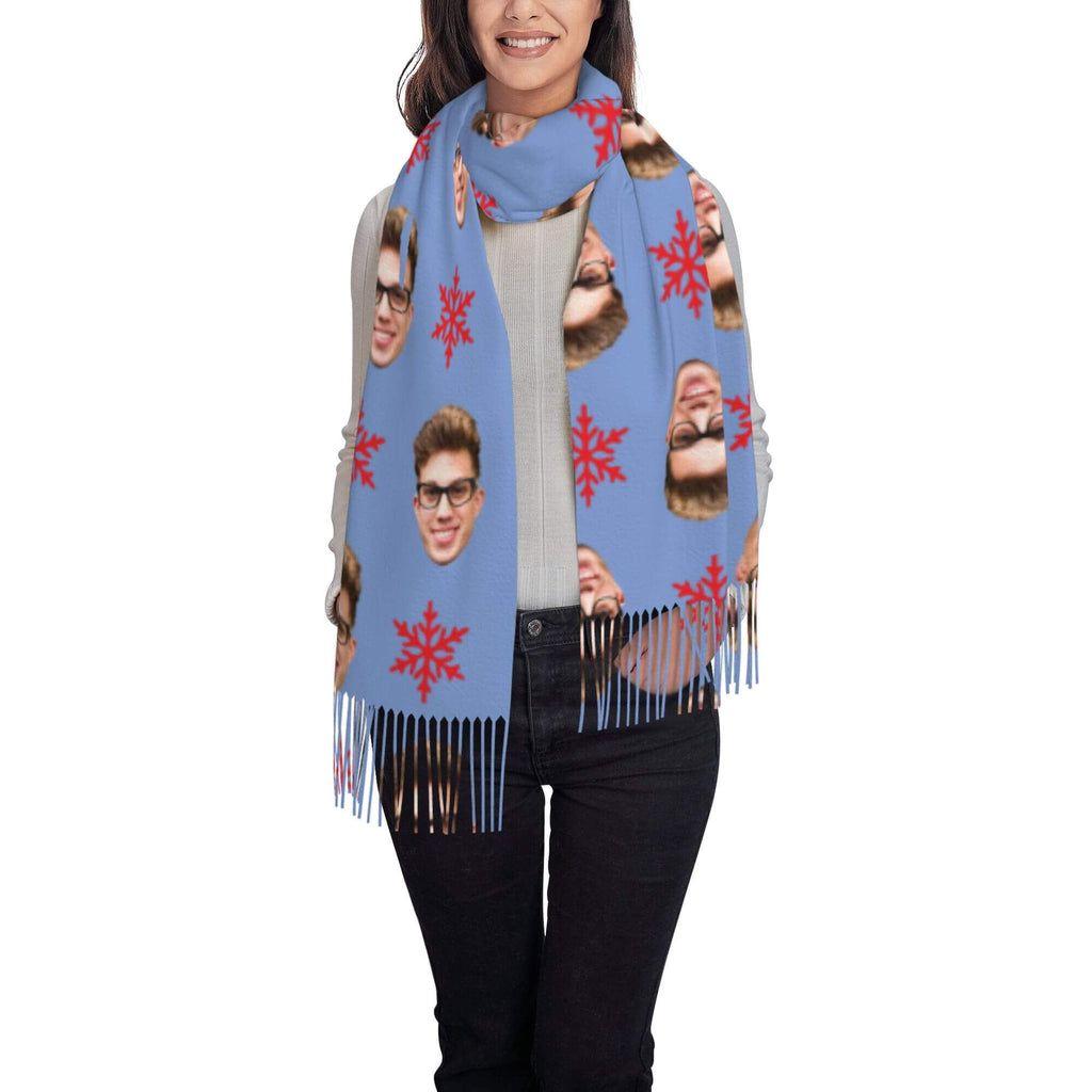 custom photo scarf
