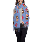 custom photo scarf