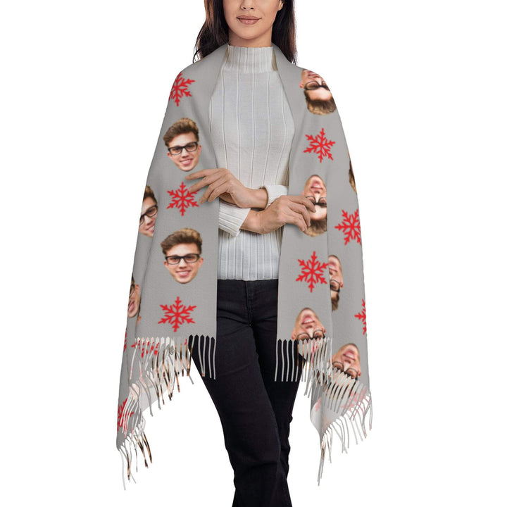 custom photo scarf