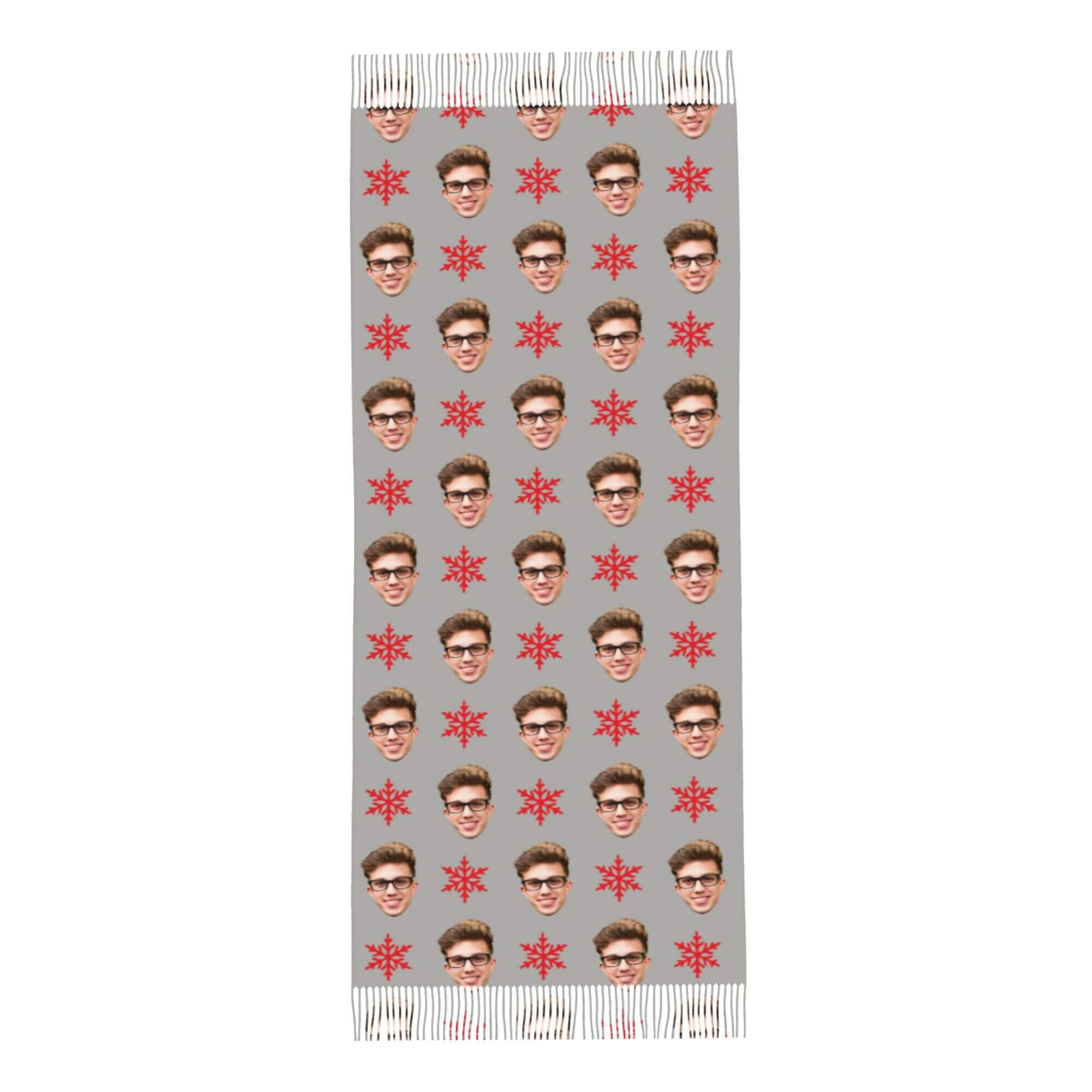 custom photo scarf