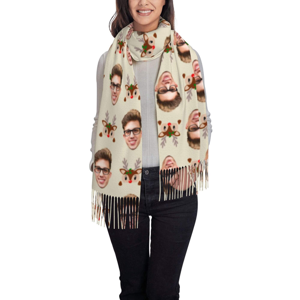 custom photo scarf