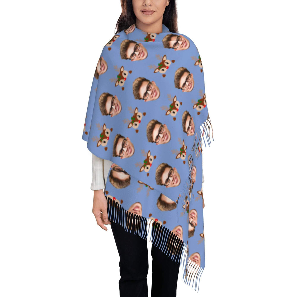 custom photo scarf
