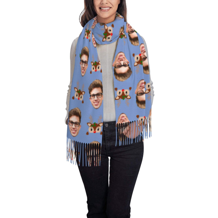 custom photo scarf