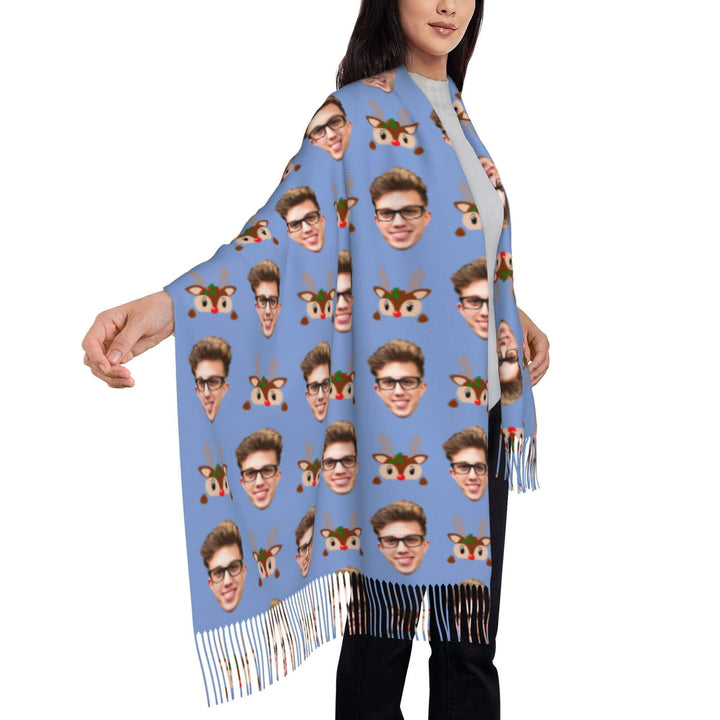 custom photo scarf