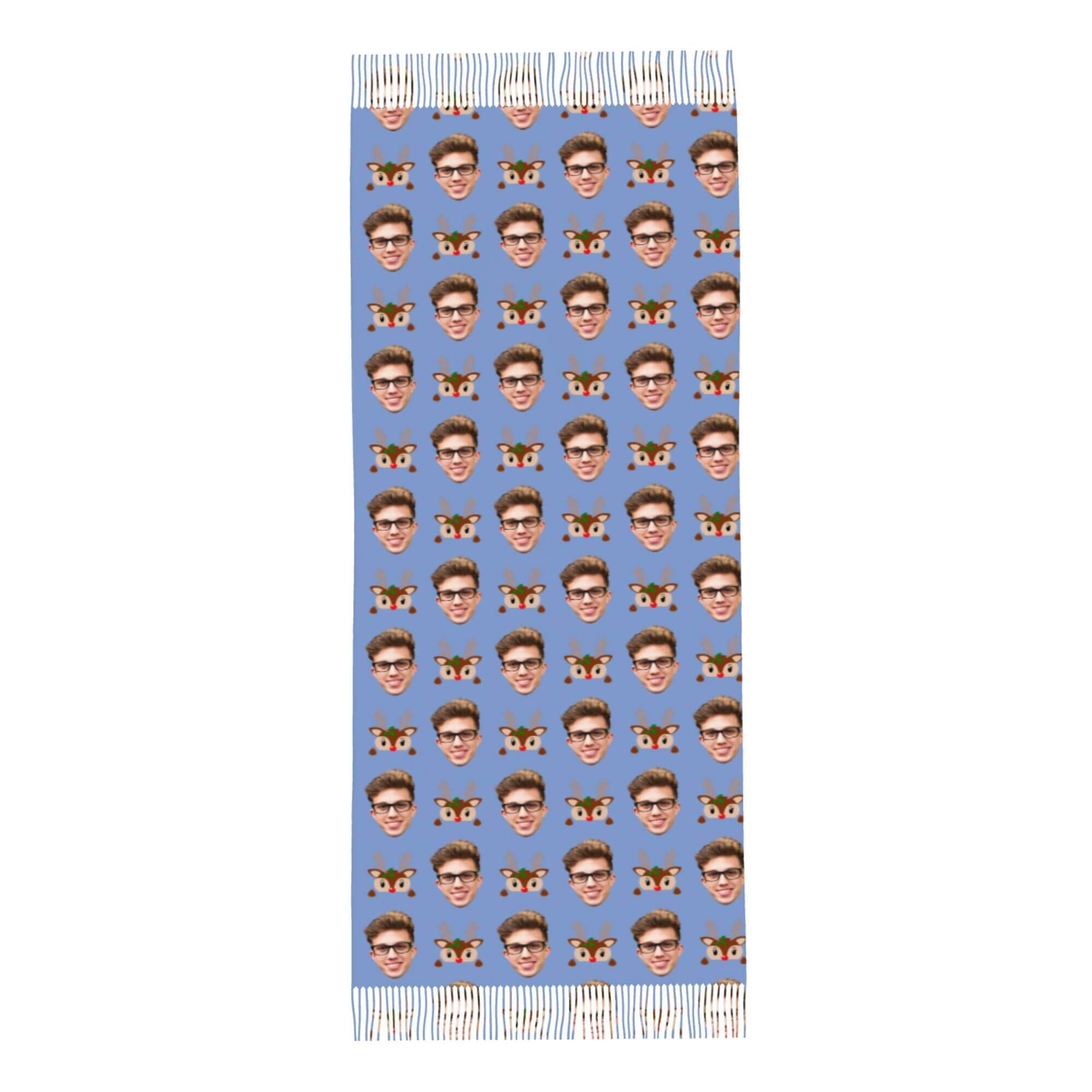 custom photo scarf