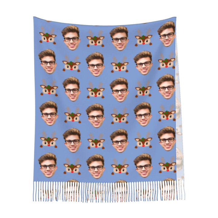 custom photo scarf