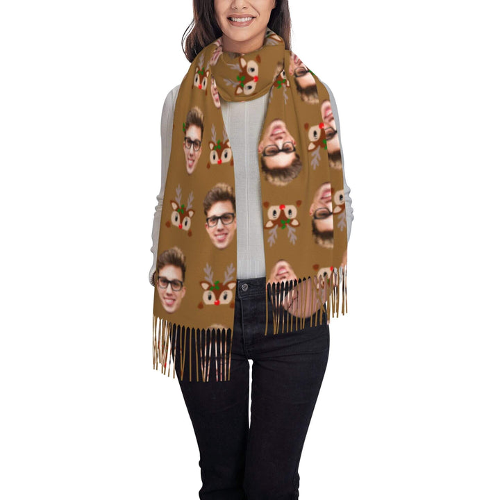 custom photo scarf