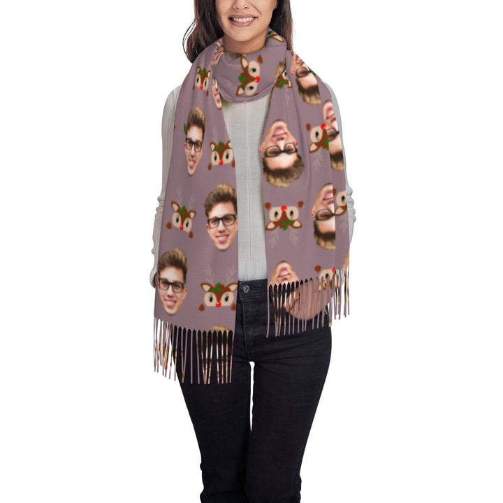 custom photo scarf