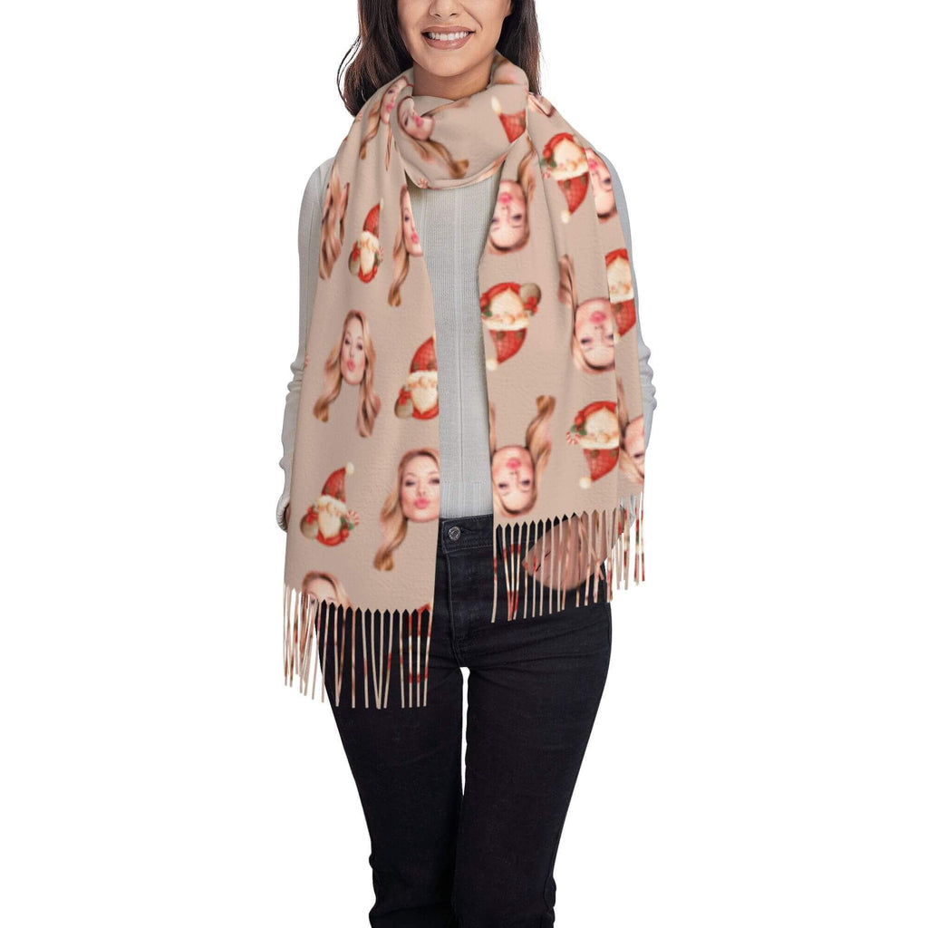 custom photo scarf