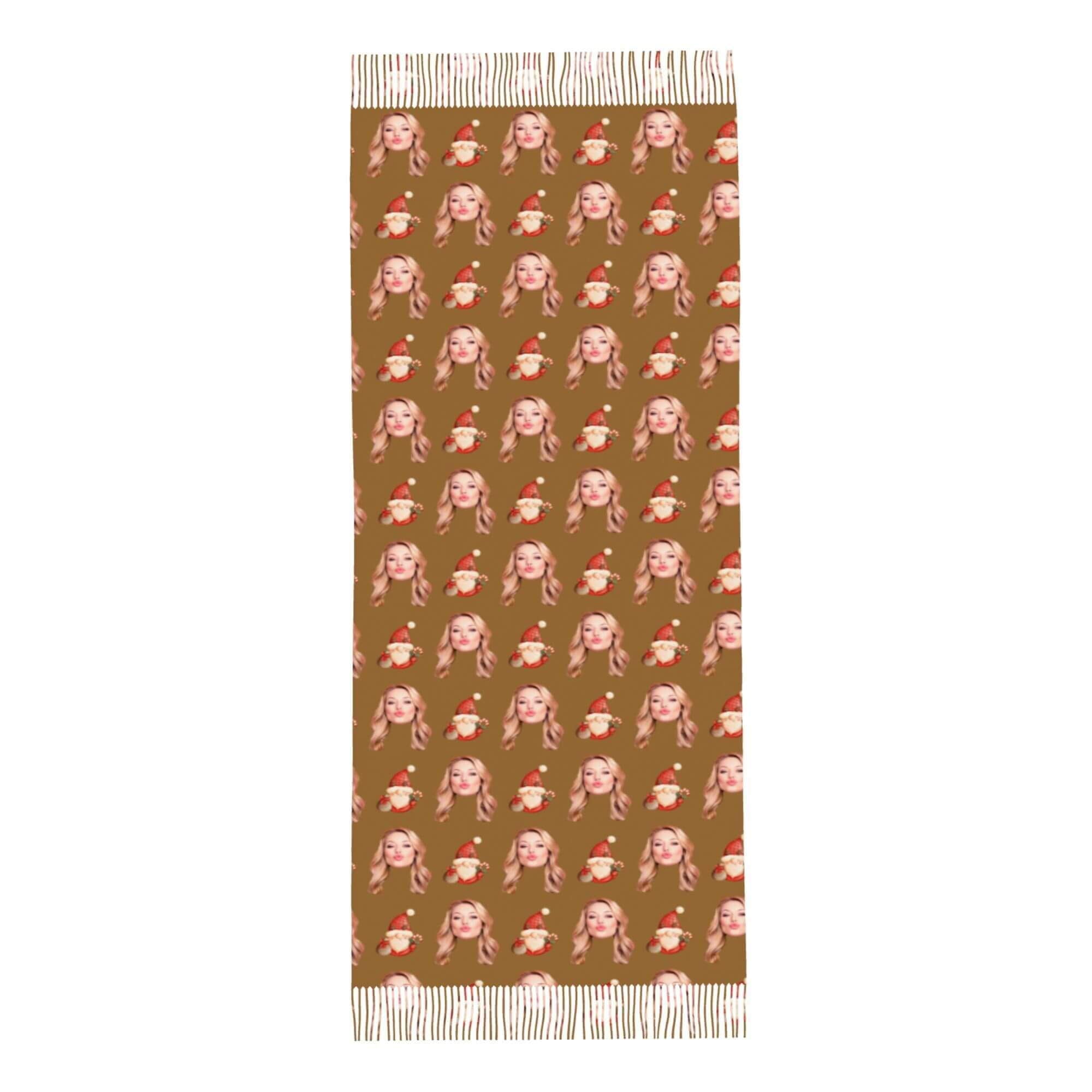 custom photo scarf