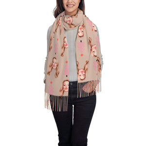custom photo scarf