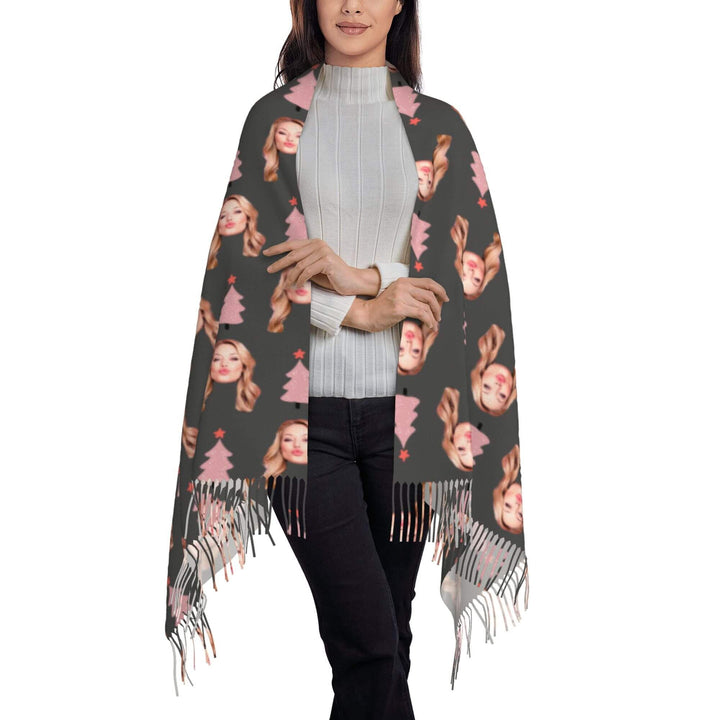 custom photo scarf