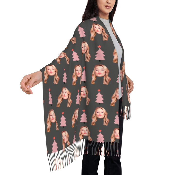 custom photo scarf