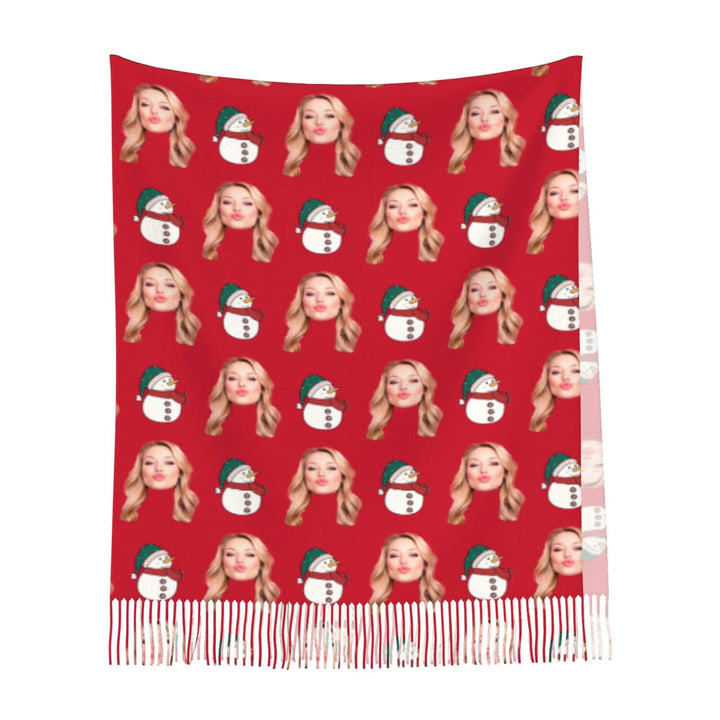 custom photo scarf