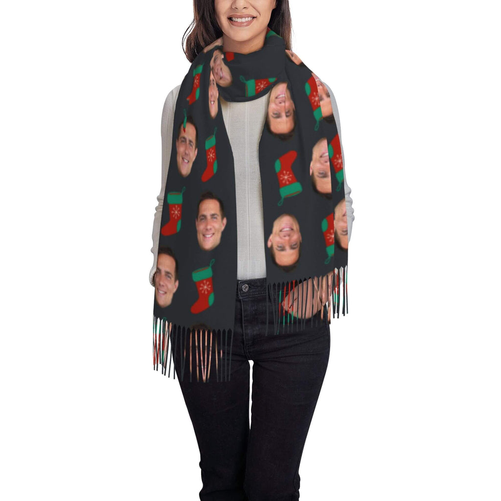 custom photo scarf