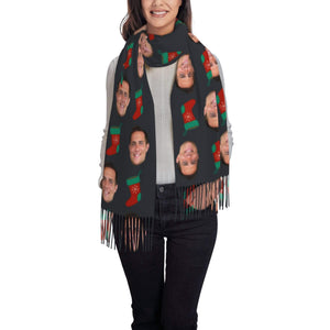 custom photo scarf