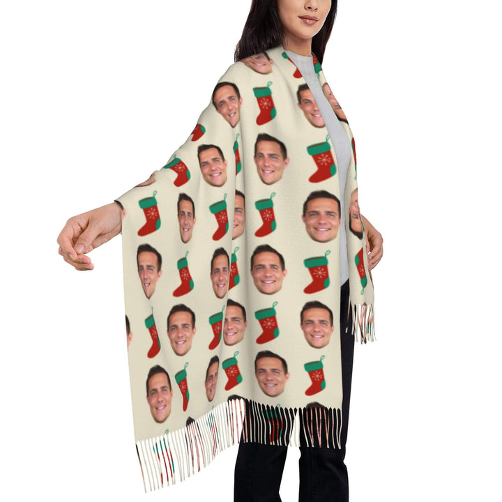 custom photo scarf