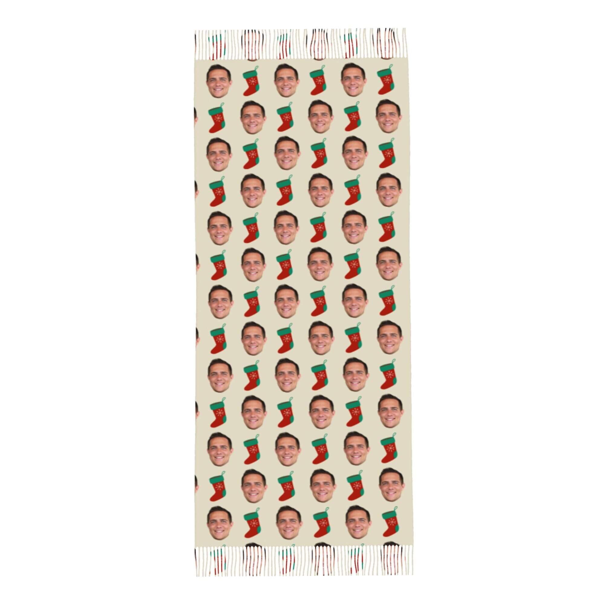 custom photo scarf