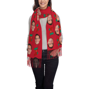custom photo scarf