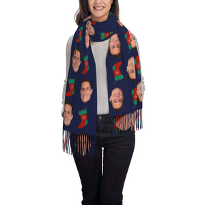 custom photo scarf