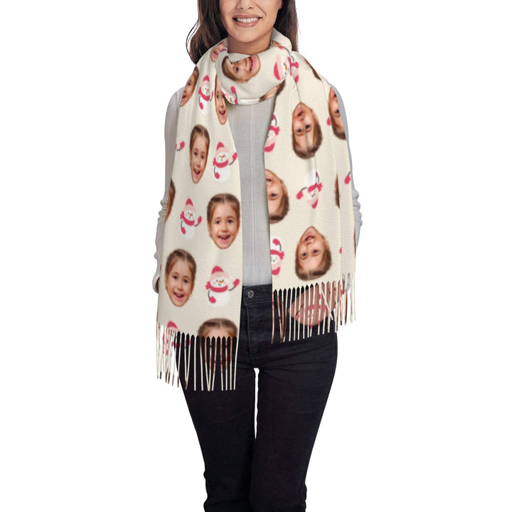custom photo scarf