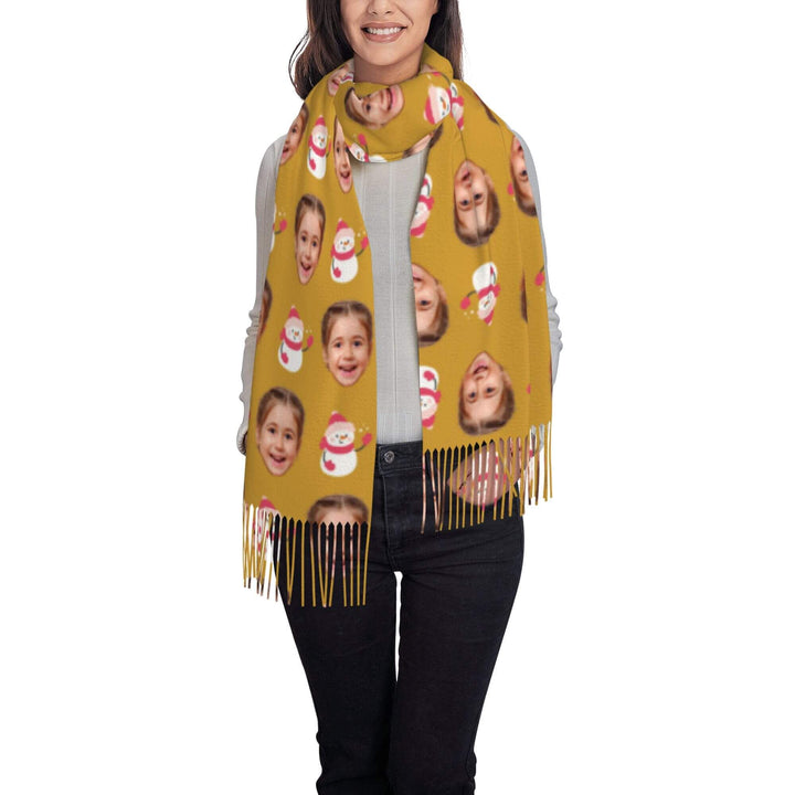 custom photo scarf