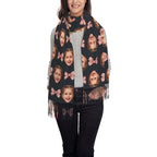 custom photo scarf