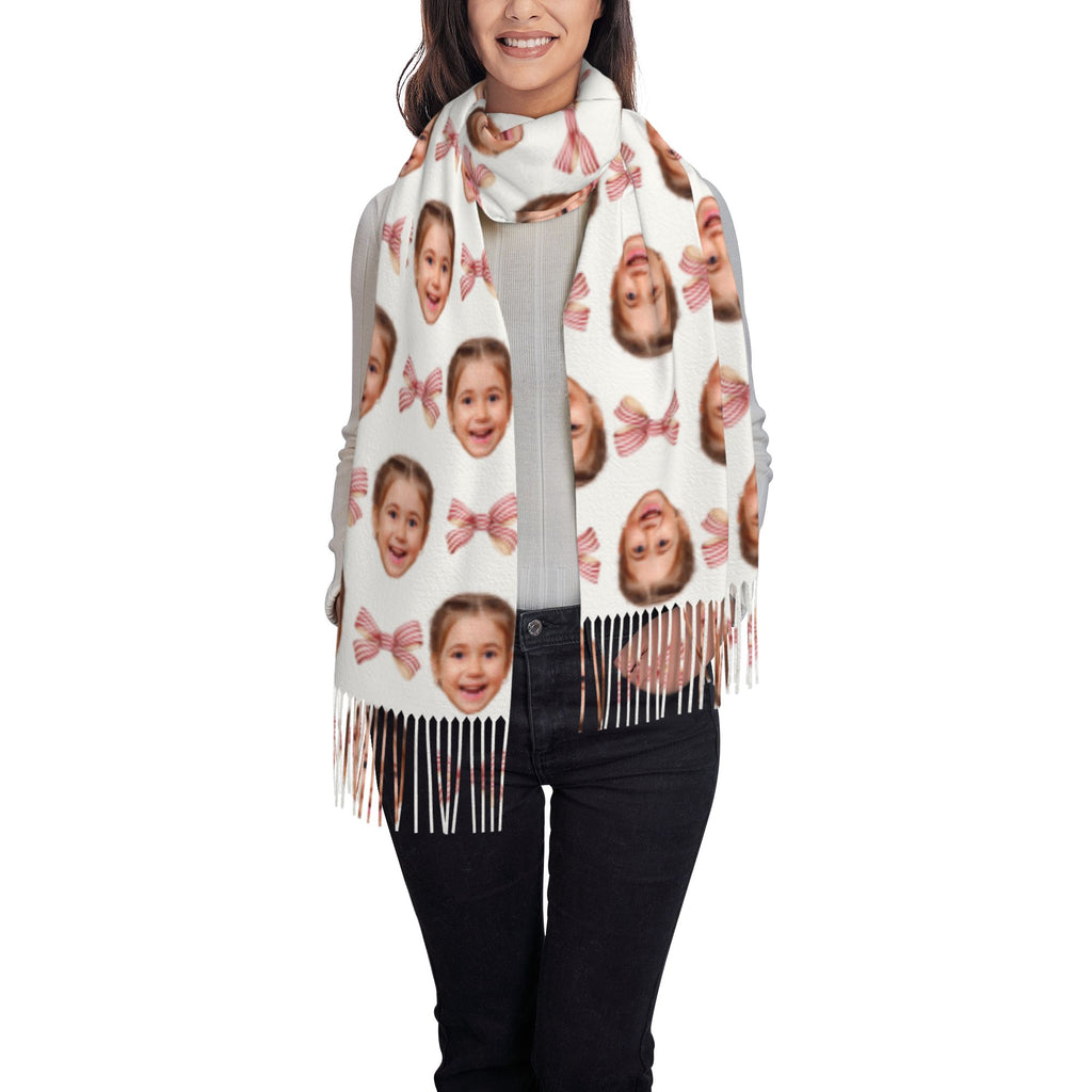 custom photo scarf