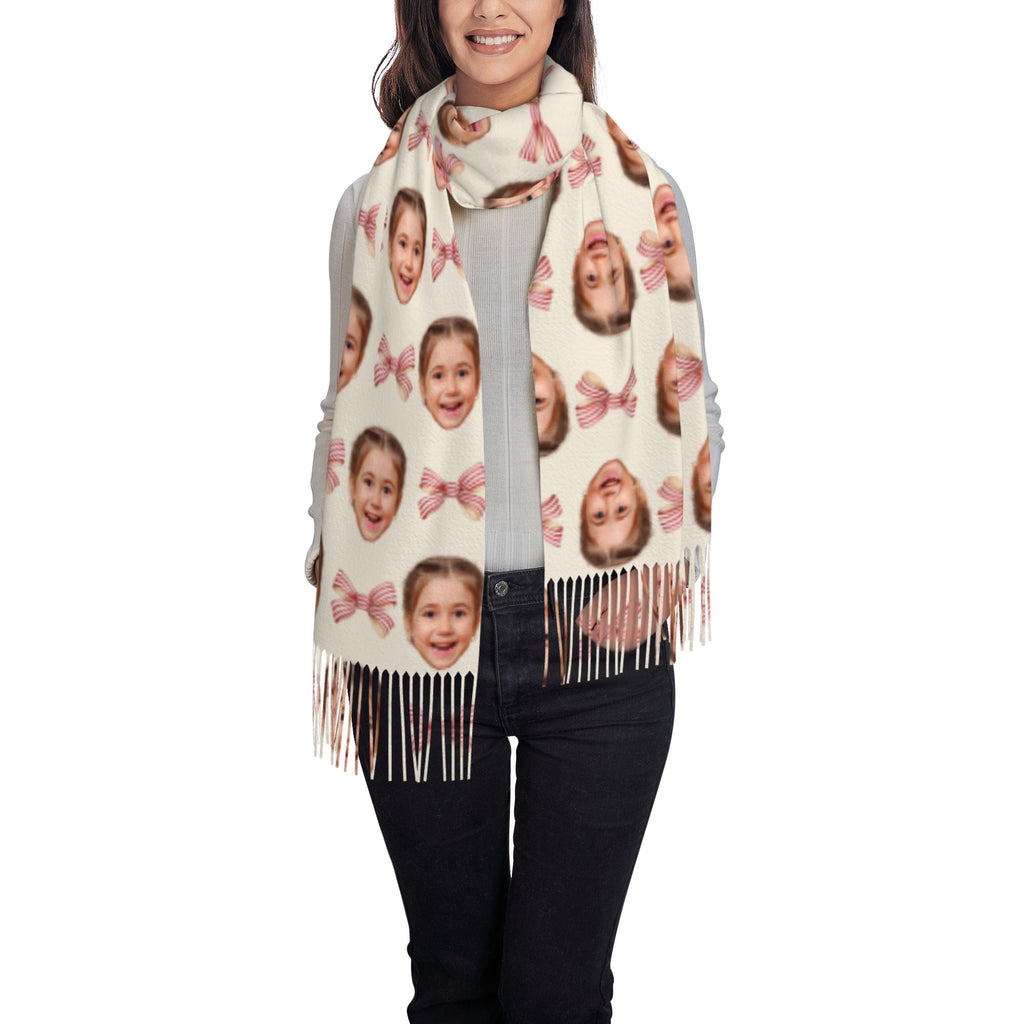 custom photo scarf