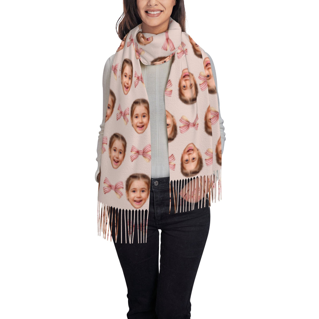 custom photo scarf