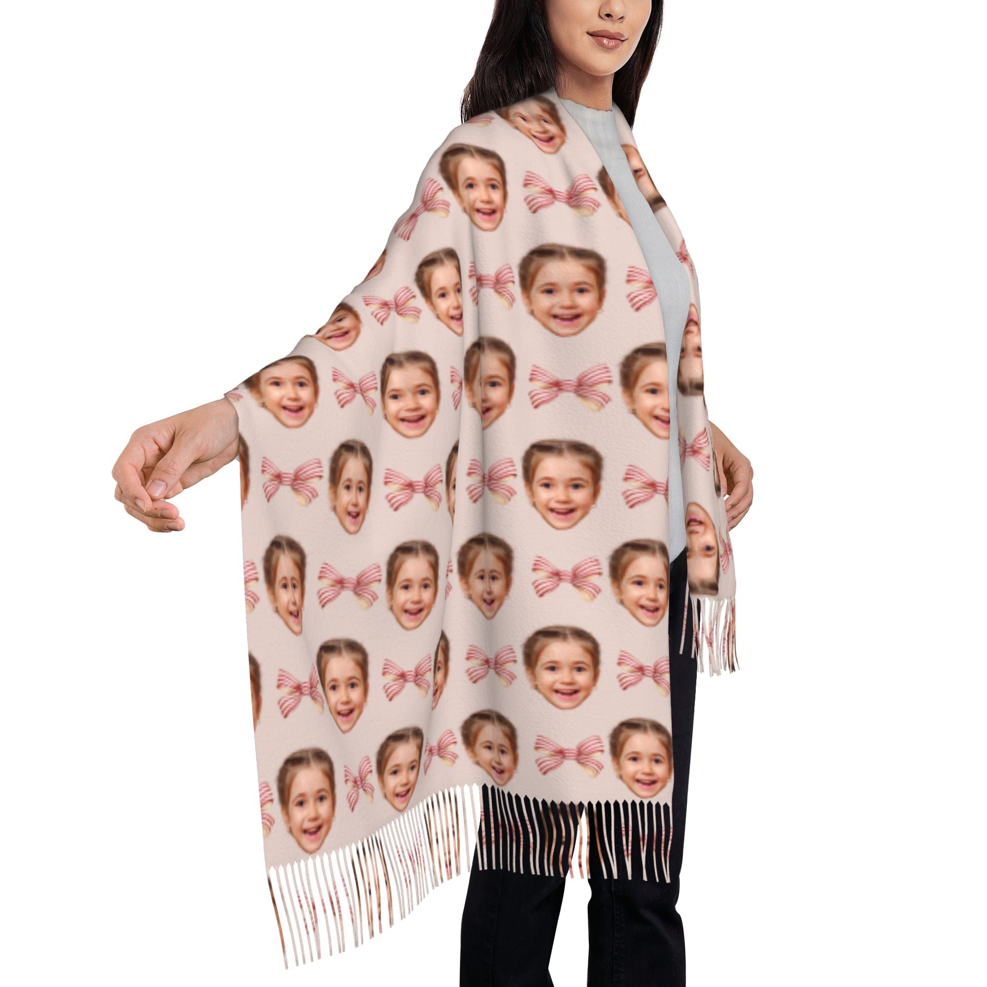 custom photo scarf