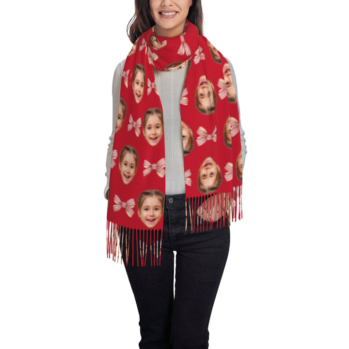 custom photo scarf