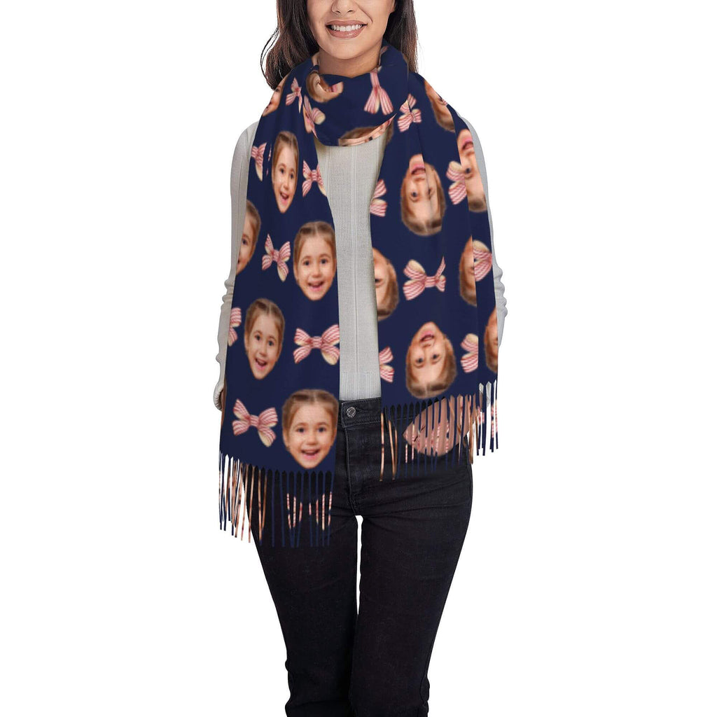custom photo scarf