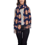 custom photo scarf