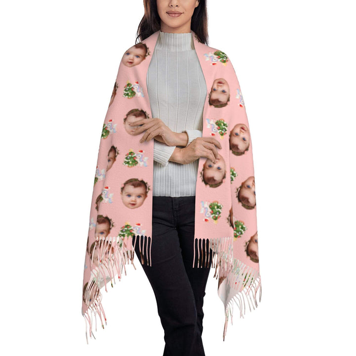 custom photo scarf