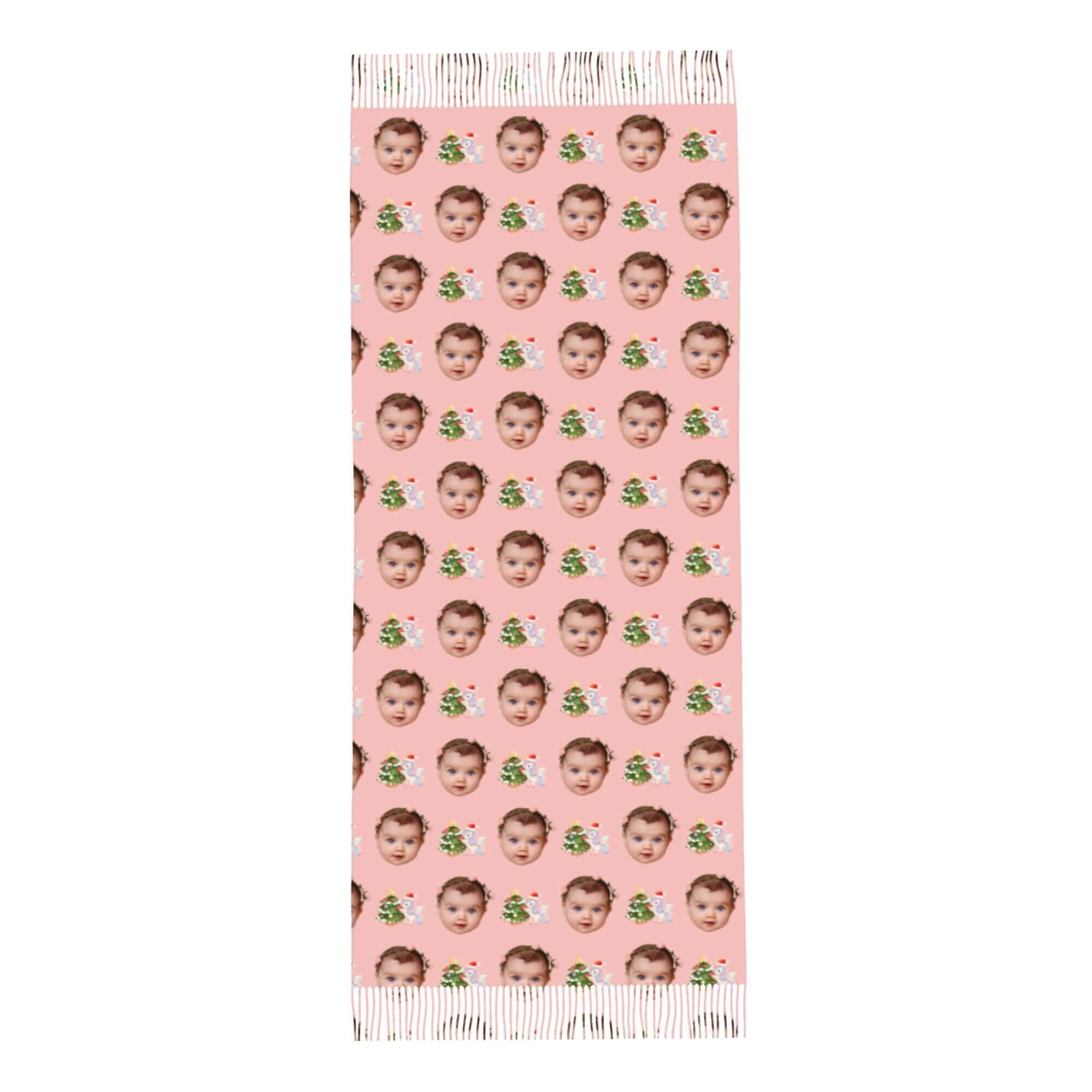 custom photo scarf
